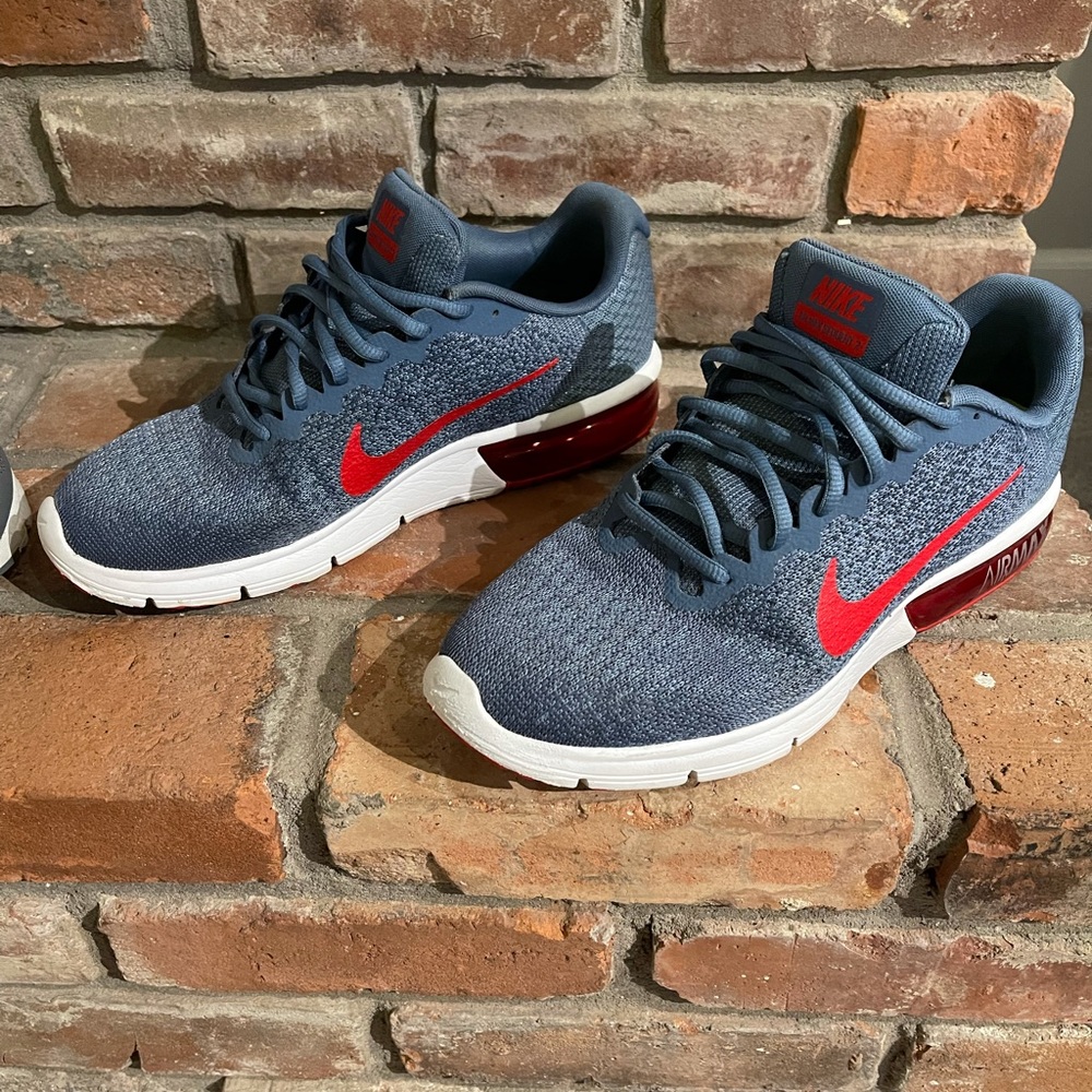 Nike Air Max sequent 2 blue/red